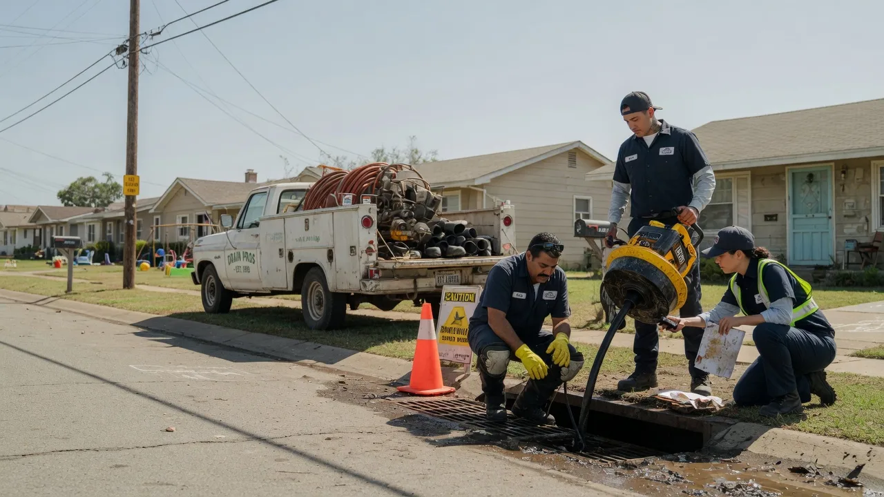 Drain Cleaning in Ecru, MS near me